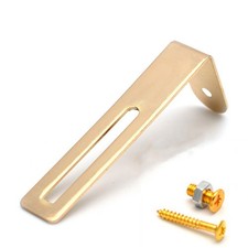Battipenna Staffa Supporto Per Vite Chitarra Elettrica Corpo Solido for Les