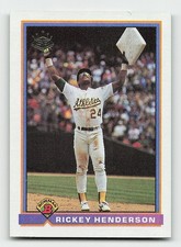1991 Bowman #692 Rickey Henderson