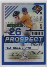 2024 Panini Prospect Edition Blue Prizm 75/149 Thatcher Hurd #183 8d2