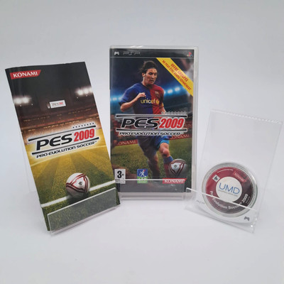PES 2009 Pro Evolution Soccer PSP PlayStation Portable Complete PAL ITA + EU   
