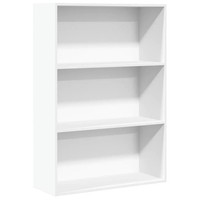 BüCherregal Weiß 80X30X114 Cm Holzwerkstoff Standregal