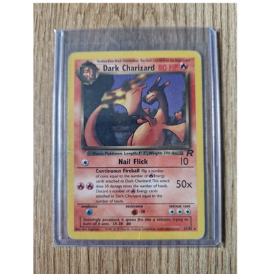Pokémon TCG Dark Charizard Team Rocket 80 KP Englisch 21/82 Einzelkarte