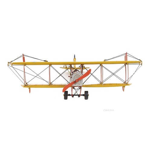 1918 Yellow Curtiss JN-4 1:24