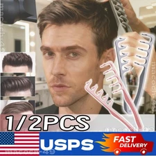 Wide Tooth Volumizing Wide-Tooth Hair Styling Comb Fluffy Texture for Men/Women