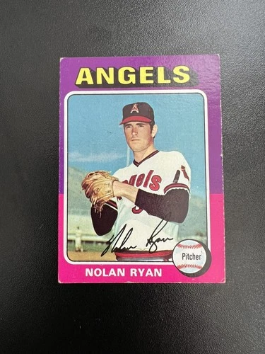 1975 Topps Nolan Ryan #500 California Angels HOF Vintage Baseball Card