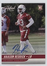 2017 Certified Cuts Rookies Scripts Silver 69/99 Haason Reddick #184 Auto 1lj1
