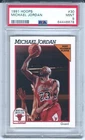 1991-92 NBA Hoops #30 Michael Jordan PSA 9 Chicago Bulls Card