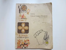 1971 Iowa Great Lakes Region Phonebook Telephone Directory 712 area code book
