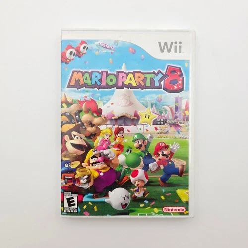 Mario Party 8 Wii Authentic Tested Complete CIB