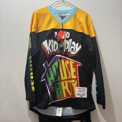 HGC Headgear Classics 1990 Kid N Play House Party Hockey Jersey Black NWT Medium