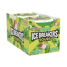 Ice Breakers Sours Sugar Free Mints, 8 Ct - 1.5 Oz Each