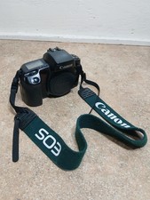 CANON EOS ELAN 35mm SLR Film Camera Body Only Black No Lens Strap Cover JAPAN