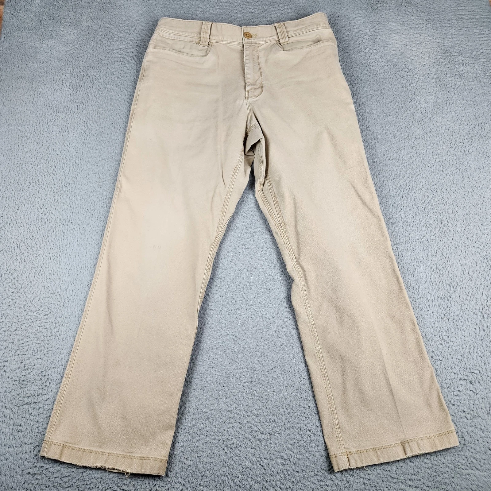 The North Face Pants Mens 34 Brown Straight Leg Chino Hiking Outdoors Fishing