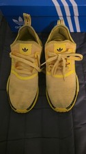 adidas Yellow Mesh Low Top Lace Up Athletic S...