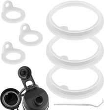 6Pcs Replacement Gaskets Compatible with TAKEYA Water Bottle, Leak-Proof Silicon