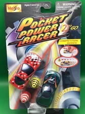 Maisto Dodge Viper & Corvette Pocket Power Racer 2 To Go