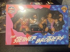 The Steiner Brithers Mat Maniacs  (Rick & Scott Steiner) 2 Pack New In Protector