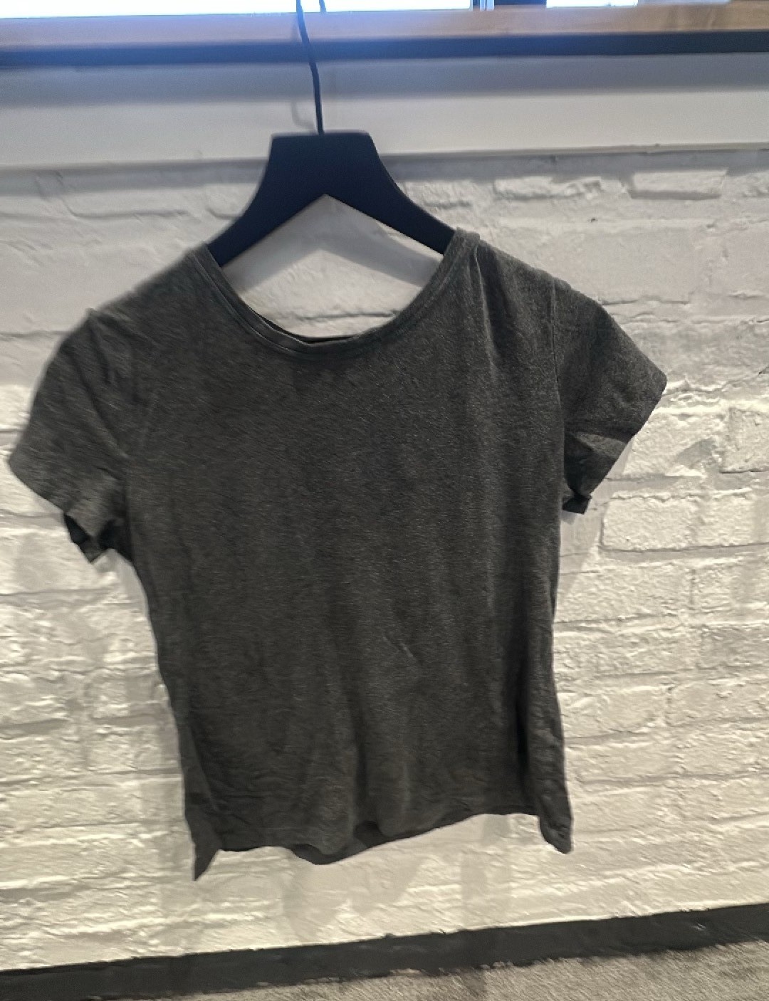 TNA Tops White shirt Cropped Waffle Longsleeve Mockneck thumbnail 3