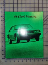 1984 Ford Mustang Brochure Original