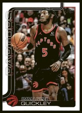 2025-26 Topps #32 Immanuel Quickley