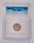 1937-D $0.10 Cent Piece Coin - ICG Graded AU58