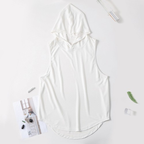 Chaleco de secado rápido para hombres y mujeres Sudadera XL Ropa deportiva Fitness Camisetas con capucha - Imagen 25 de 36