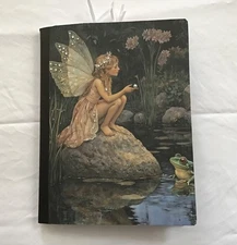 Fairy Design Handcrafted Notebook Journal Diary Altered Composition Book