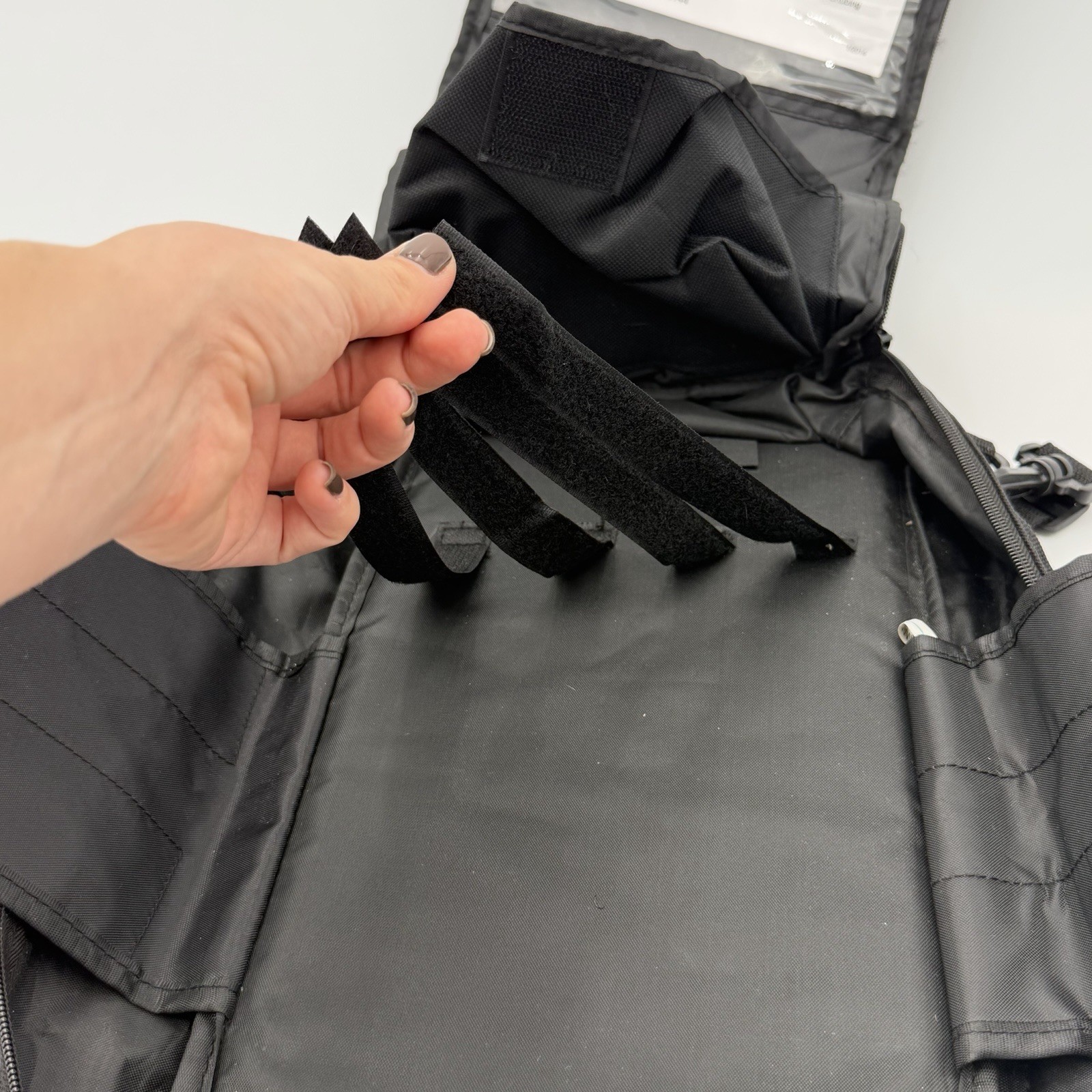 Black Utility Backpack with Adjustable Straps & I… - image 10