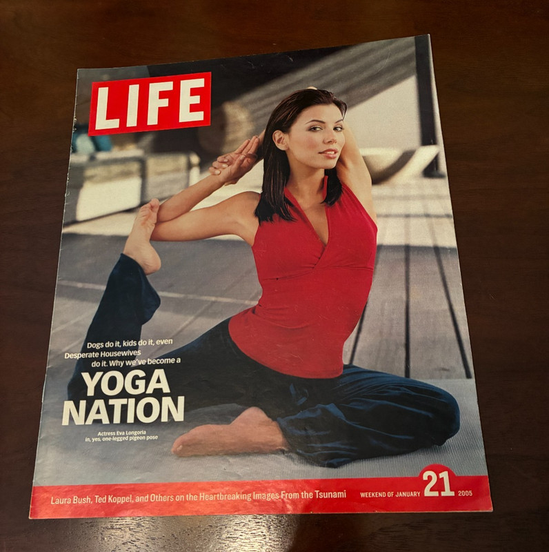 LIFE Weekend Magazine Featuring Actress Eva Longoria Jan. 21, 2005 ~ Vintage 