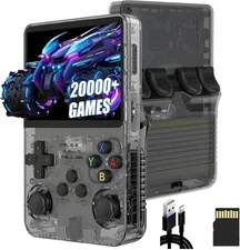 NEW R36S 128GB Handheld Game Console 3.5 Inch IPS Screen 20000+ Games From US