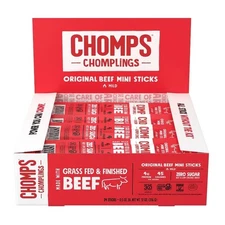 Chomps Snack Sticks Original Beef Chomplings - 12oz/24ct