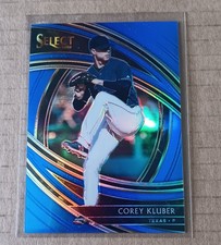 2020 Panini Select - Premier Corey Kluber #103 Blue Prizm /149