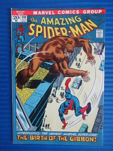 AMAZING SPIDER-MAN # 110 - (VF) -1ST APP THE GIBBON-BIRTH OF GIBBON-GWEN STACY