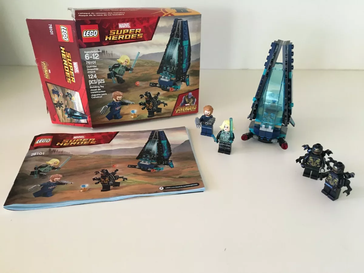 LEGO Marvel Super Heroes 76101 Outrider Dropship Attack 100