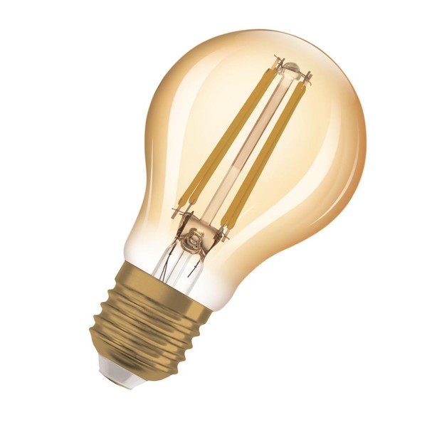Osram Led Vintage 1906 Led Globe Spiral E27 Filament Clear Gold 2400K 650 Lumen-image