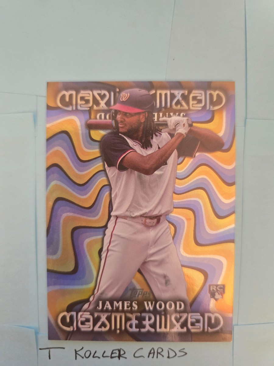 James Wood 2025 Topps Flagship MESMERIZED SSSP Case hit
