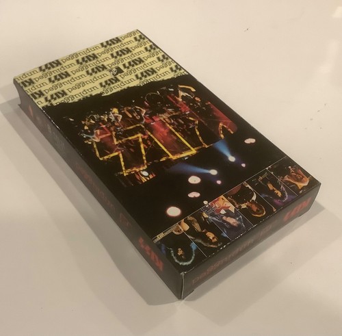 KISS MTV Unplugged VHS 1996 Rock Gene Simmons Paul Stanley Ace Frehley w/ Insert - Imagen 4 de 7