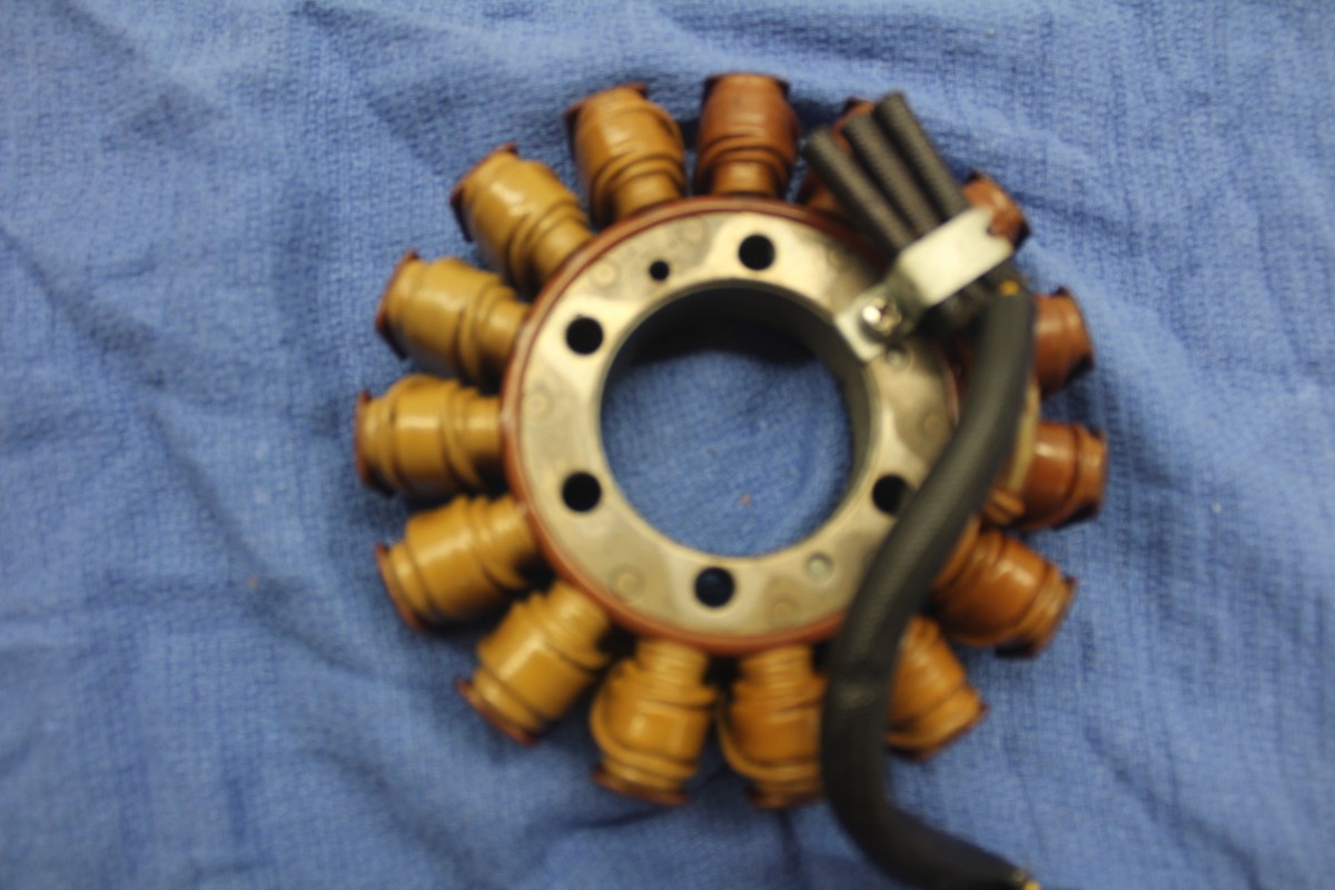 2006 Kawasaki Ninja ZX14 ZX1400A STATOR GENERATOR ALTERNATOR