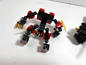 LEGO Ninjago LOT:  Cole's Earth Driller 70502 +  Kai's Fire Mech 70500