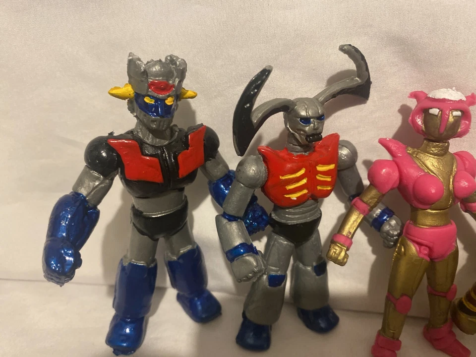 Juego de figuras Mazinger Z de 5 pulgadas edición mexicana. Juego de 5 piezas vintage Foto 2 de 4