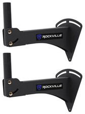 Pair Rockville Adjustable PA Wall Mount Brackets for QSC K12.2 Speakers