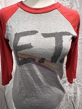 Vintage 1982 E.T. Extra Terrestrial Movie Promo T Shirt Size Small Universal