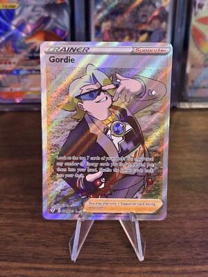 Pokmon TCG Gordie 201/203 Trainer Full Art Holo- Evolving Skies | eBay Pokmon TCG Gordie 201/203 Trainer Full Art Holo- Evolving Skies | eBay