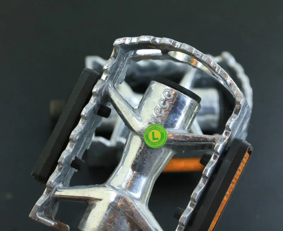 NECO WP-893, алюминиевые платформенные педали, 9/16 дюйма, шпиндель, велосипед, НОВЫЕ - Изображение 2 из 4