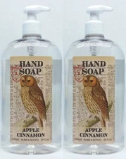 2 Home & Body Co. APPLE CINNAMON Hand Soap Wash 28 oz