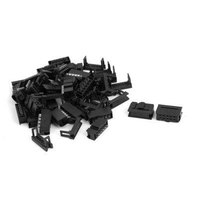 25Pcs FC-10P 10Pin ISP JTAG Socket Connector for Flat Ribbon Cable