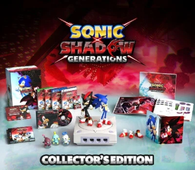 Sonic X Shadow Generations Switch Collector Edition - Limited Run (ps3 xbox 360) - Photo 1/2