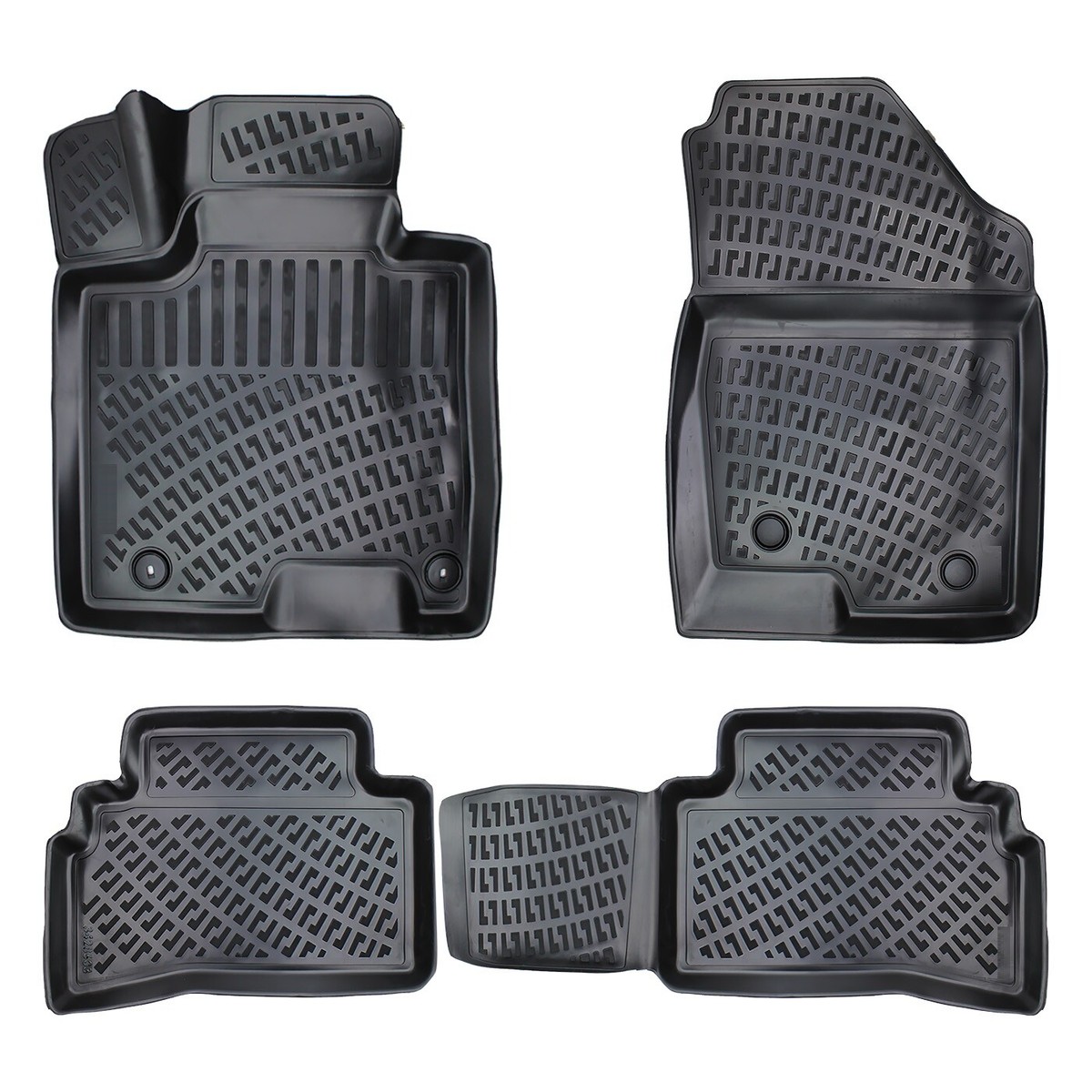 Tapis De Sol Hyundai Tucson 2020-2025 Hybride/plug-in - Qualité Comfort, 4 Pièces, Velours Antidérapant