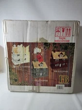 Home Bazaar Hand-made Novelty Cottage Bird House - Bird Friendly Home Decor