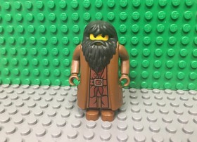 LEGO Minifigure Hagrid Yellow Head hp009 Harry Potter 4707 4709 4714 Vintage